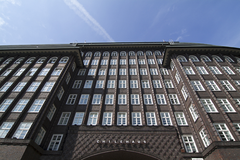 Backsteinfassade des Chilehauses, Foto: Matthias Kr�ttgen